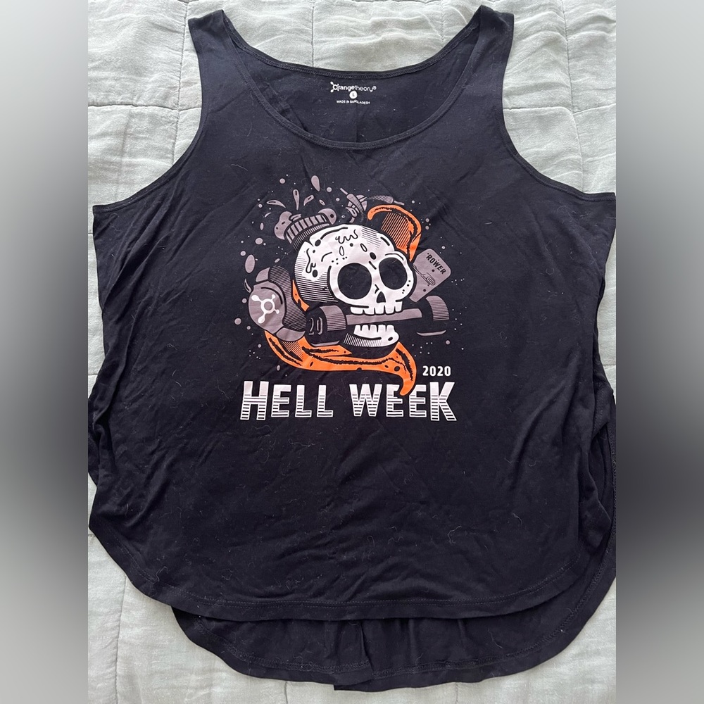 2020 Hell Week Tank Top size L